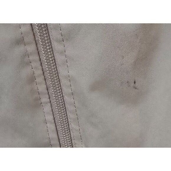 Vans Pink Hooded Windbreaker Jacket With Checkered Lining & Drawstrings Sz M - Picture 8 of 9